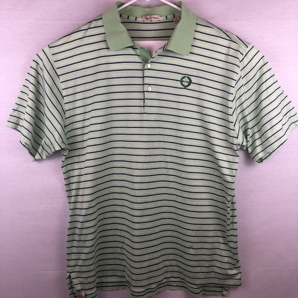 Peter Millar | Striped Essential Golf Polo -XL - Picture 2 of 5